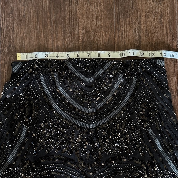 New Endless Rose Sequin Mini Skirt Size M - Picture 8 of 11